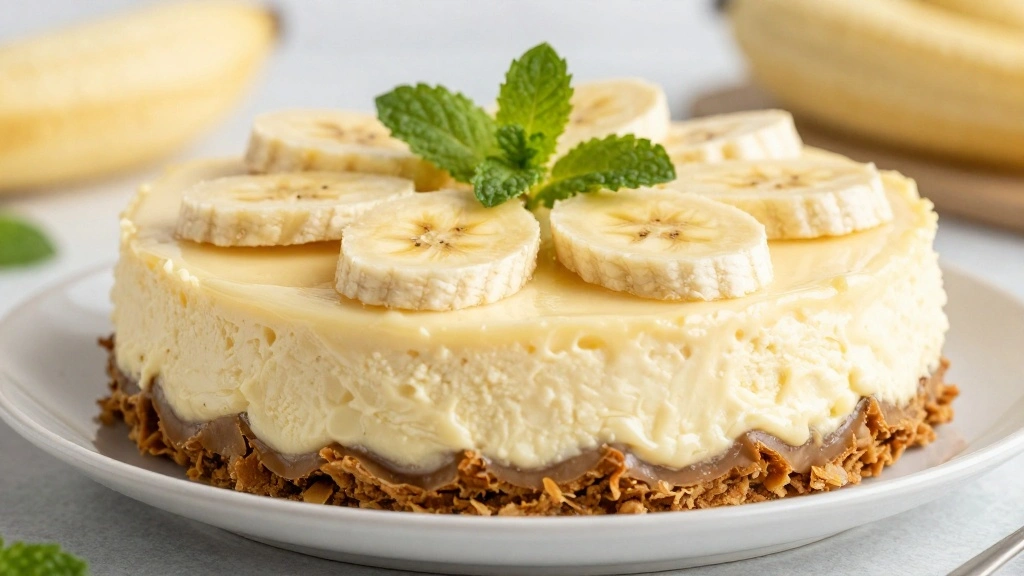 No-Bake Banana Pudding Cheesecake (Easy Dessert) - Step 8: Garnish and Serve 1