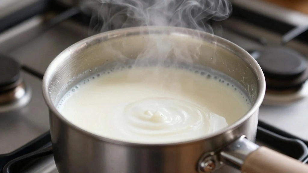 Not Your Momma’s Banana Pudding (Famous Southern Recipe) - Step 2: Heat the Milk Mixture 1
