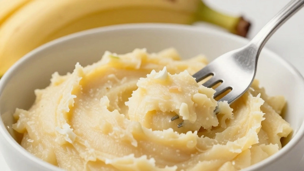 Oat Banana Pancakes (Soft & Hearty) - Step 3: Mash Bananas 1