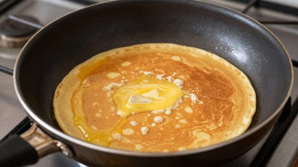 Oat Banana Pancakes (Soft & Hearty) - Step 7: Heat Skillet 1
