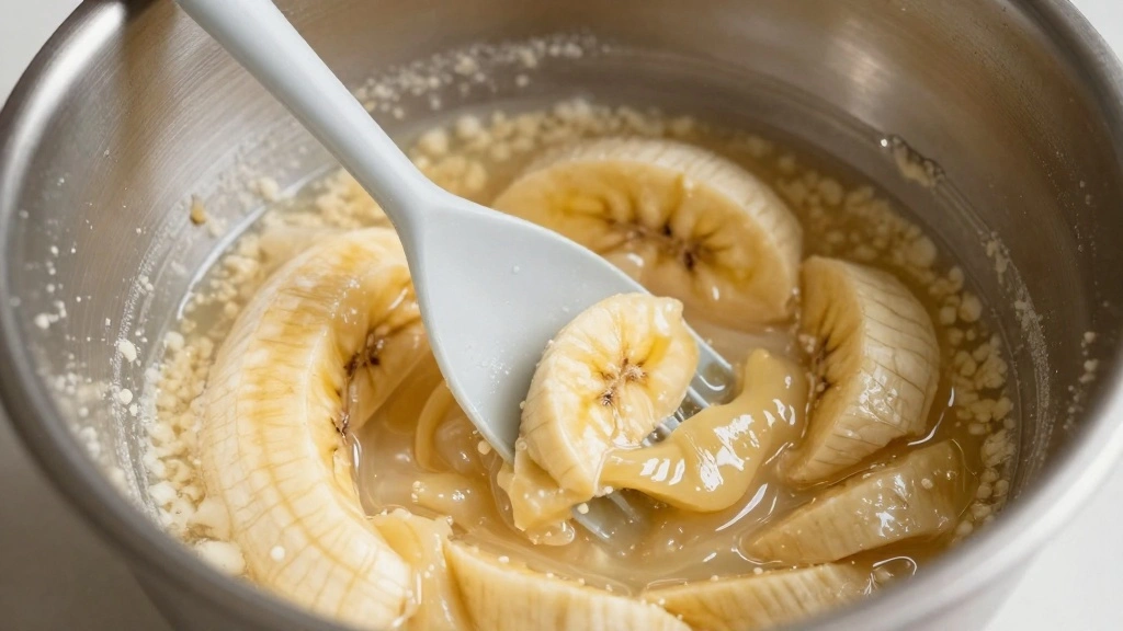 Starbucks Banana Bread Recipe (Copycat Version) - Step 7: Combine Wet and Dry Ingredients 1