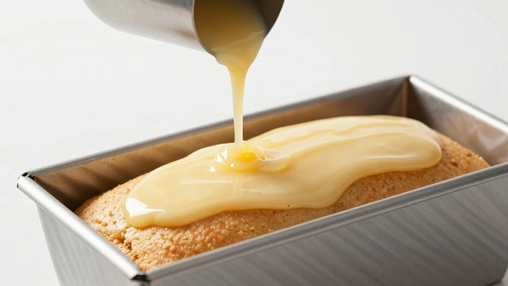 Super Moist Banana Bread Recipe (Never Dry) - Step 7: Pour Batter into Pan 1