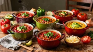 17 Hearty Vegetarian Chili Crock Pot Recipes to Keep You Warm