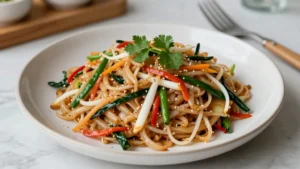 Pad Thai Recipe Vegetarian: Easy 20-Minute Takeout-Style