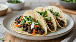 Vegetarian Tacos Recipes: Easy Black Bean Tacos (30-Minute Weeknight Meal)