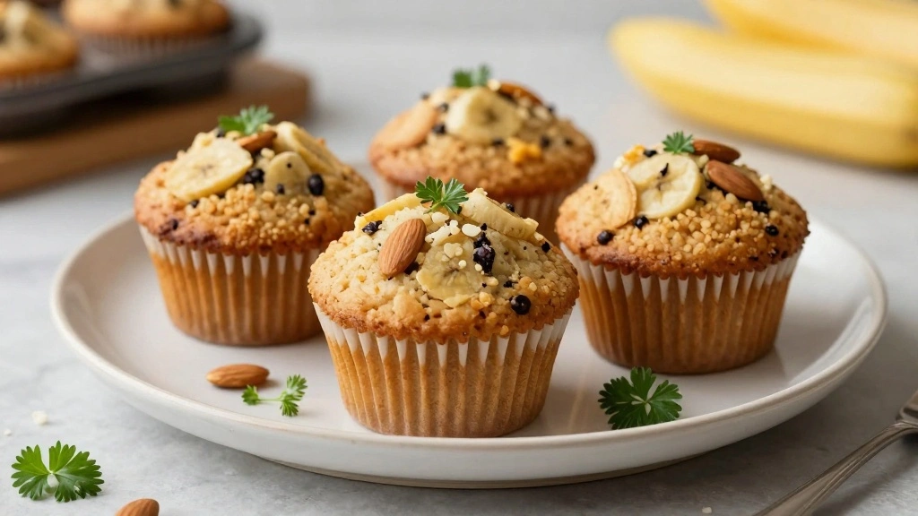 Almond Flour Banana Muffins (Gluten-Free)