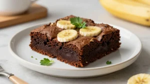 Banana Bread Brownies Recipe (Fudgy & Moist)