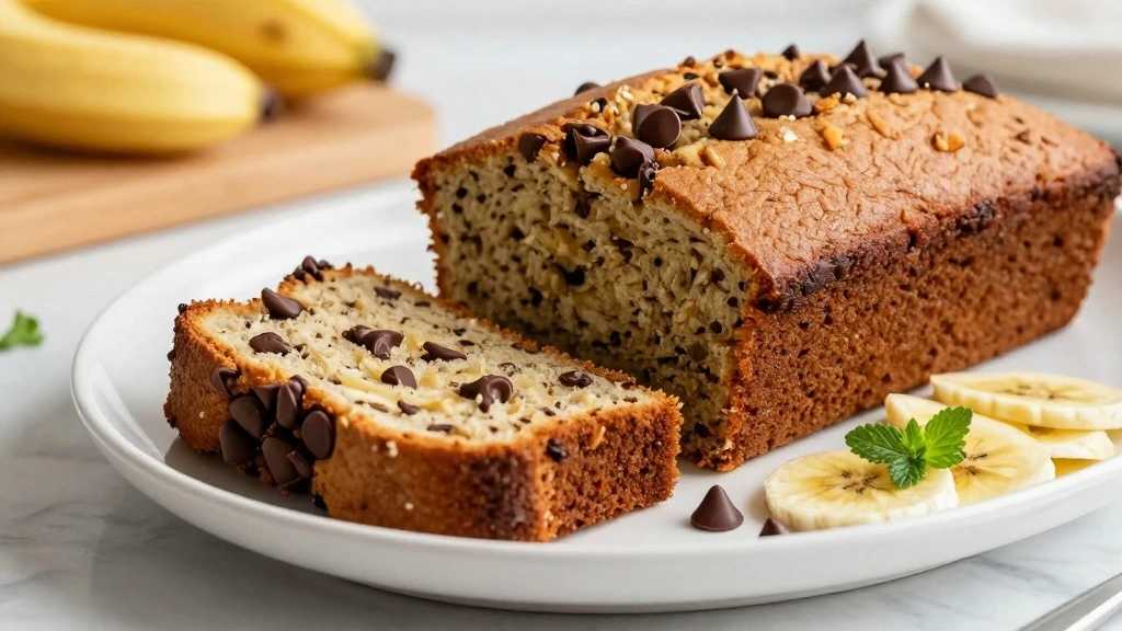 Banana Bread Recipe with Chocolate Chips (Classic & Moist)