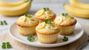 Banana Buttermilk Muffins (Soft & Fluffy)
