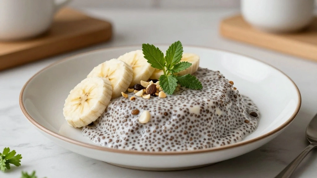 Banana Chia Pudding (Healthy Breakfast or Snack)