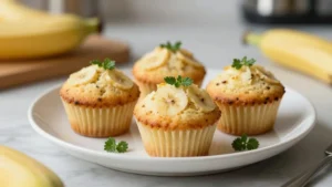 Banana Mini Muffins (Bite-Size & Moist)