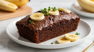 Chocolate Banana Bread Recipe (Rich & Fudgy)