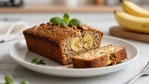 Healthy Banana Bread Recipe (Light & Naturally Sweetened)