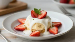 Strawberry Banana Pudding (Fresh & Creamy)