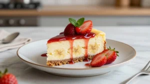 Strawberry Cheesecake Banana Pudding (Layered Dessert)