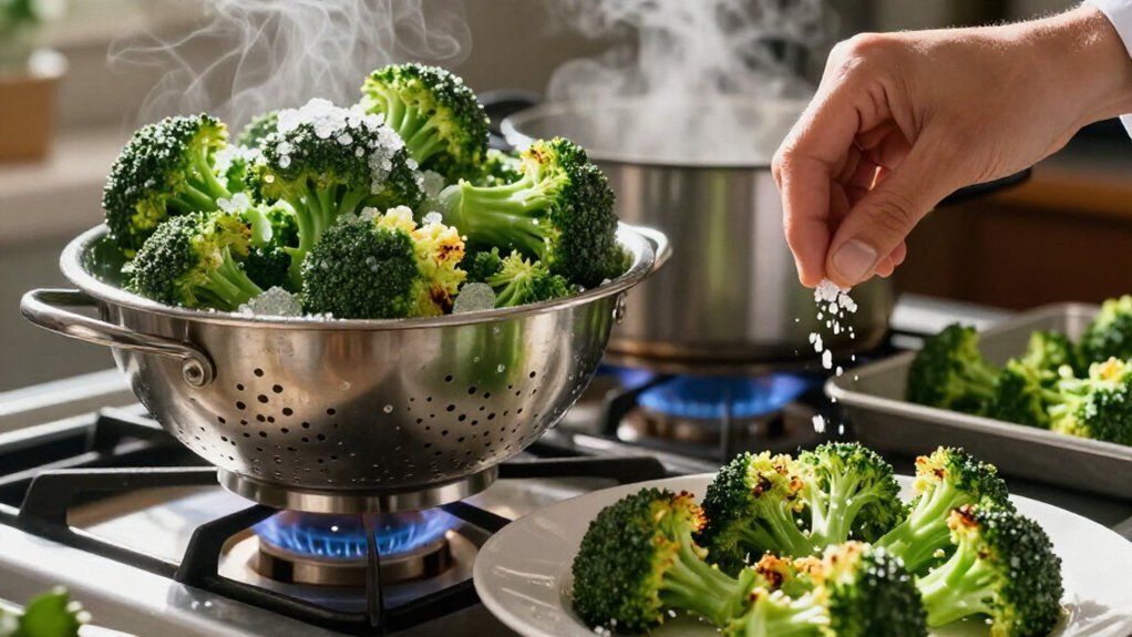 frozen broccoli three cooking methods