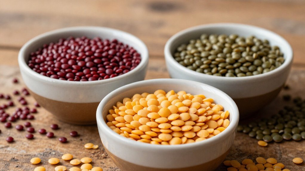 green or brown lend more protein