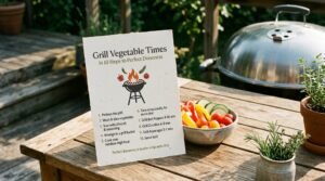 grill vegetables to perfection time