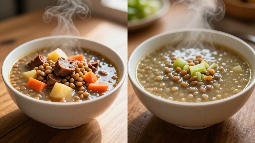 lentil soup calories guided
