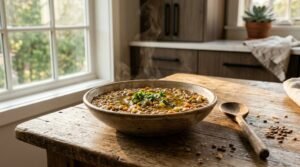 protein content in lentil soup details