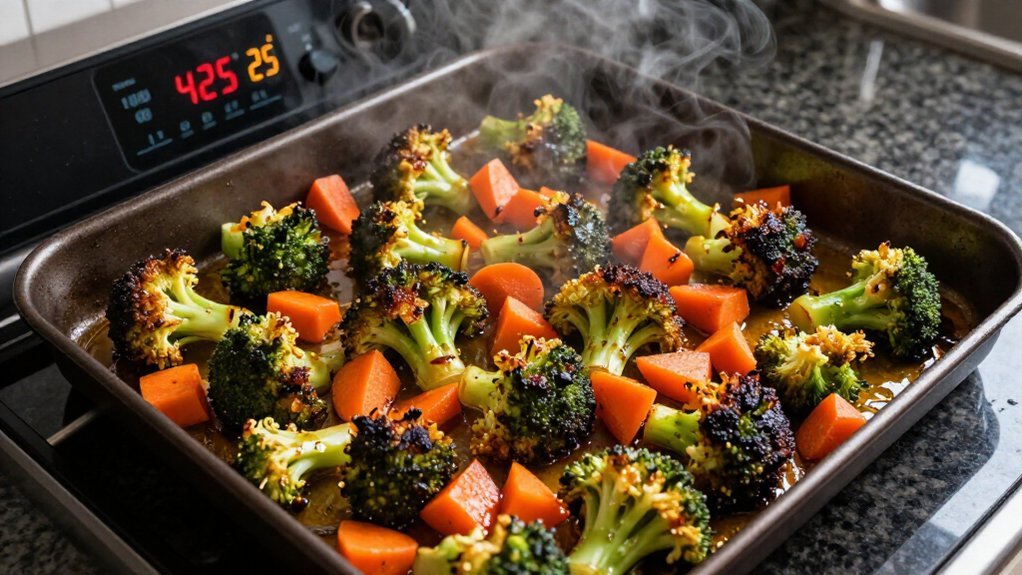 roast frozen vegetables crisp edges