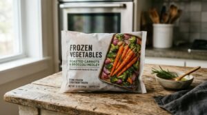 roasting frozen vegetables completely